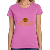 Ladies Heavy Cotton 100% Cotton T Shirt Thumbnail