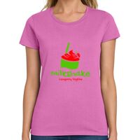 Ladies Heavy Cotton 100% Cotton T Shirt Thumbnail