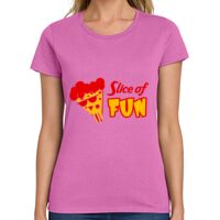 Ladies Heavy Cotton 100% Cotton T Shirt Thumbnail