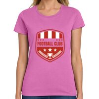 Ladies Heavy Cotton 100% Cotton T Shirt Thumbnail