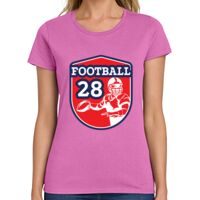 Ladies Heavy Cotton 100% Cotton T Shirt Thumbnail