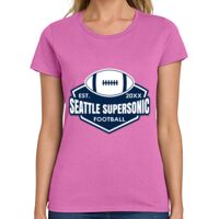 Ladies Heavy Cotton 100% Cotton T Shirt Thumbnail