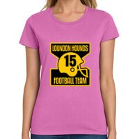 Ladies Heavy Cotton 100% Cotton T Shirt Thumbnail