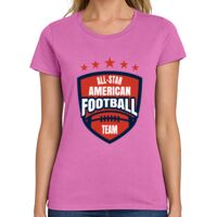 Ladies Heavy Cotton 100% Cotton T Shirt Thumbnail