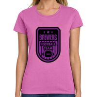 Ladies Heavy Cotton 100% Cotton T Shirt Thumbnail