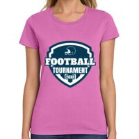 Ladies Heavy Cotton 100% Cotton T Shirt Thumbnail