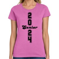 Ladies Heavy Cotton 100% Cotton T Shirt Thumbnail