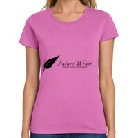 Ladies Heavy Cotton 100% Cotton T Shirt Thumbnail