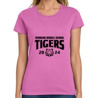 Ladies Heavy Cotton 100% Cotton T Shirt Thumbnail