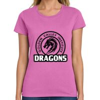 Ladies Heavy Cotton 100% Cotton T Shirt Thumbnail