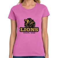 Ladies Heavy Cotton 100% Cotton T Shirt Thumbnail