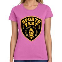 Ladies Heavy Cotton 100% Cotton T Shirt Thumbnail