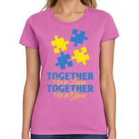 Ladies Heavy Cotton 100% Cotton T Shirt Thumbnail