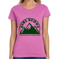 Ladies Heavy Cotton 100% Cotton T Shirt Thumbnail