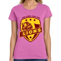 Ladies Heavy Cotton 100% Cotton T Shirt Thumbnail