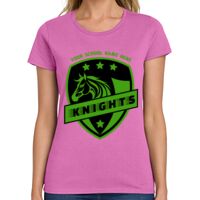 Ladies Heavy Cotton 100% Cotton T Shirt Thumbnail