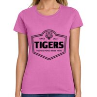 Ladies Heavy Cotton 100% Cotton T Shirt Thumbnail
