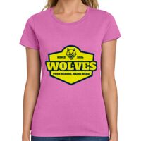 Ladies Heavy Cotton 100% Cotton T Shirt Thumbnail