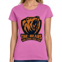 Ladies Heavy Cotton 100% Cotton T Shirt Thumbnail