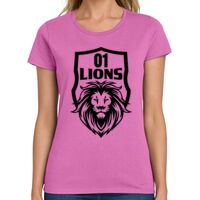 Ladies Heavy Cotton 100% Cotton T Shirt Thumbnail