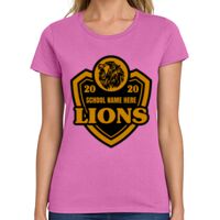 Ladies Heavy Cotton 100% Cotton T Shirt Thumbnail