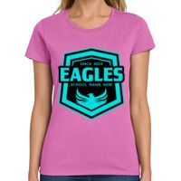 Ladies Heavy Cotton 100% Cotton T Shirt Thumbnail