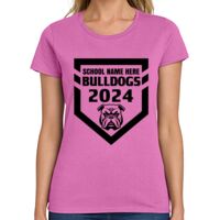 Ladies Heavy Cotton 100% Cotton T Shirt Thumbnail