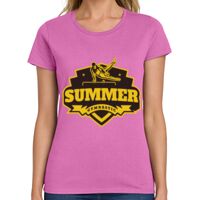 Ladies Heavy Cotton 100% Cotton T Shirt Thumbnail