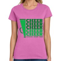 Ladies Heavy Cotton 100% Cotton T Shirt Thumbnail