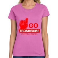 Ladies Heavy Cotton 100% Cotton T Shirt Thumbnail