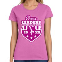 Ladies Heavy Cotton 100% Cotton T Shirt Thumbnail