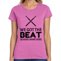 Ladies Heavy Cotton 100% Cotton T Shirt Thumbnail