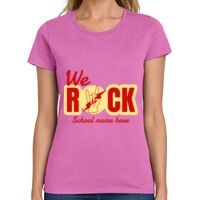 Ladies Heavy Cotton 100% Cotton T Shirt Thumbnail