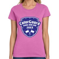 Ladies Heavy Cotton 100% Cotton T Shirt Thumbnail