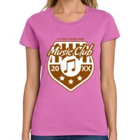 Ladies Heavy Cotton 100% Cotton T Shirt Thumbnail