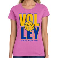 Ladies Heavy Cotton 100% Cotton T Shirt Thumbnail