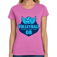 Ladies Heavy Cotton 100% Cotton T Shirt Thumbnail