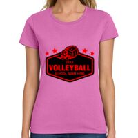 Ladies Heavy Cotton 100% Cotton T Shirt Thumbnail