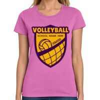 Ladies Heavy Cotton 100% Cotton T Shirt Thumbnail