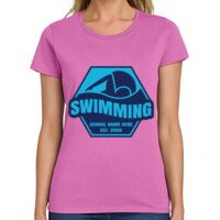 Ladies Heavy Cotton 100% Cotton T Shirt Thumbnail