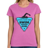 Ladies Heavy Cotton 100% Cotton T Shirt Thumbnail