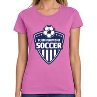 Ladies Heavy Cotton 100% Cotton T Shirt Thumbnail