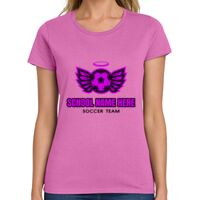 Ladies Heavy Cotton 100% Cotton T Shirt Thumbnail