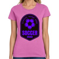 Ladies Heavy Cotton 100% Cotton T Shirt Thumbnail