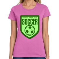 Ladies Heavy Cotton 100% Cotton T Shirt Thumbnail