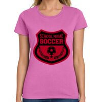 Ladies Heavy Cotton 100% Cotton T Shirt Thumbnail