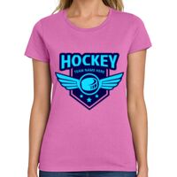 Ladies Heavy Cotton 100% Cotton T Shirt Thumbnail