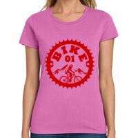 Ladies Heavy Cotton 100% Cotton T Shirt Thumbnail