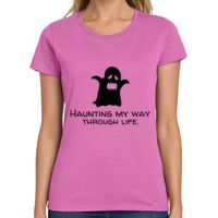 Ladies Heavy Cotton 100% Cotton T Shirt Thumbnail