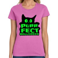 Ladies Heavy Cotton 100% Cotton T Shirt Thumbnail